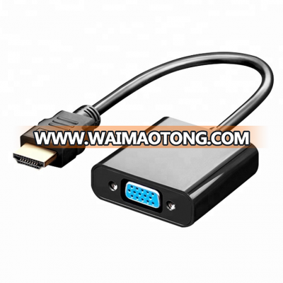 HDMI to VGA Adapter Adapter Male to Famale SIPU 1080P Digital Video to Analog Audio to Laptop Tablet PC