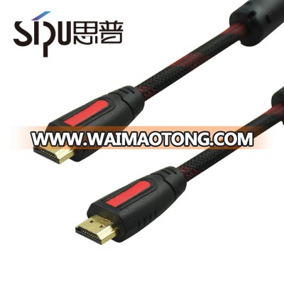 SIPU HDMI high speed with gold connect in different meters made in china