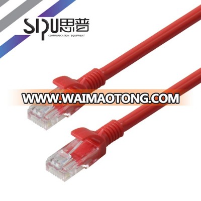 SIPU free samples cheap cost ethernet network lan cable utp shielded RJ45 cat 6 patch cord 1meter