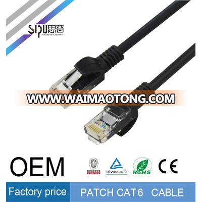 SIPU high speed RoHs approved RJ45 plug cat6 patch cable wholesale cat 6 patch cord best utp cable cat 6 price