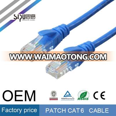 SIPU factory price 1m 2m 3m 5 m 8m 10m cat6 utp patch cord wholesale computer patch cable cat 6 best price cat6a cable