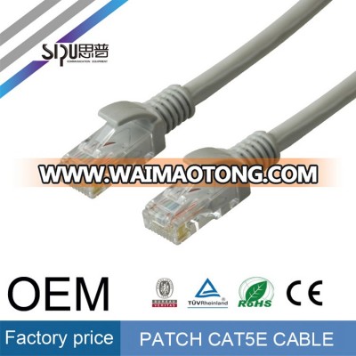 SIPU manufacturer new hot sale fiber optic cable patch cord cat5e UTP network cable