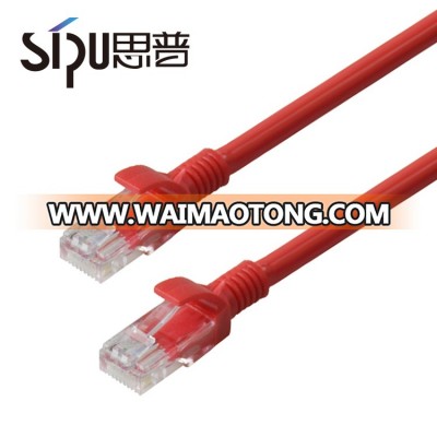 SIPU Factory Cheap Price CAT5e  Patch Cord CCA PVC Jacket