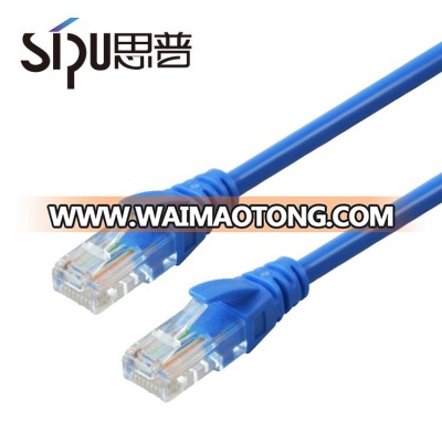 SIPU OEM Factory Supply Cat 5e UTP 4 Pairs CCA ethernet Patch Cable