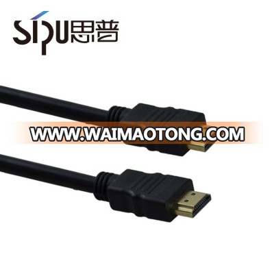 SIPU Hot sale HDMI CableBlack PVC HDMI Cable in different meters