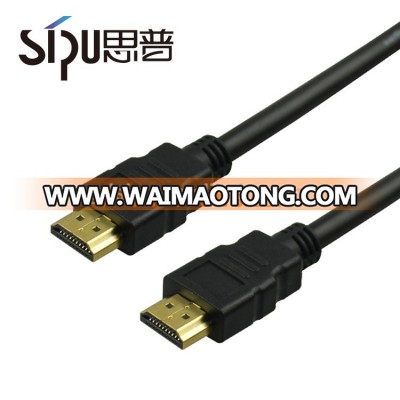 SIPU hot sell best price black 1m 1080p 1.4v ccs male to male high speed hdmi cable